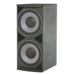 High Power Subwoofer with 2 x 18" 2242H SVG Drivers_noscript