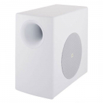 Surface-Mount Subwoofer, White