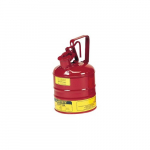 Safety Can for Flammables, 1 Gallon, Steel, Red_noscript