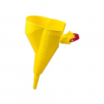 Funnel for Steel Type I Safety Cans Only, Yellow_noscript