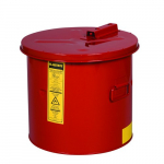 Dip Tank for Cleaning Parts, 3.5 Gallon, Manual Cover