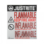 Haz-Alert Flammable Large Warning Label_noscript