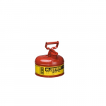 Steel Safety Can for Flammables, 1 Gallon, Red_noscript