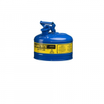 Steel Safety Can for Oil, 2.5 Gallon, Blue_noscript