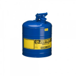 Steel Safety Can for Kerosene, 5 Gallon, Blue_noscript