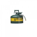 AccuFlow Safety Can for Oil, 2.5 Gallon, Green_noscript