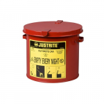Oily Waste Countertop Can, 2 Gallon, Red_noscript