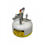 Safety Can with Fittings for 3/8", 5 Gallon, White_noscript