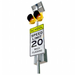 ECO Emergency Warning, Double 12" LED Yellow
