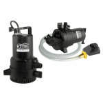 1/4 HP Harsh Duty 2 in 1 Submersible Utility Pump