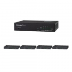 4K HDBaseT Amplifier, Up to 230' with Receiver