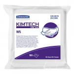 Kimtech Pure W5 Dry Wipe, White, 9" x 9"_noscript