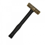 Brass Sledge Hammer, Rubber Handle, 7-Pound_noscript