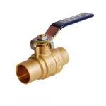 3/4" No Lead Forged Brass Full Port Ball Valve_noscript