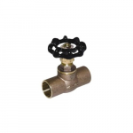 Stop Valve, 3/4" Pipe, 125 psi Lead Free Brass_noscript