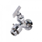 3/4" Pipe, Chrome Plated Brass Sillcock_noscript