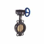 T-335AB-G Ductile Iron Wafer Butterfly Valve, 5"_noscript