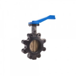 T-367AB Iron Lug Type Butterfly Valve, 8"_noscript