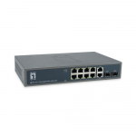 12-Port Gigabit Switch 8-PoE Output 150W_noscript