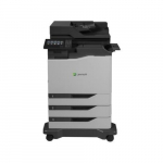 CX820DTFE Color Laser Printer with Hard Disk, 110V