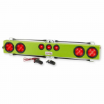 48" Wirelss Light Bar with Transmitter, 2 Battery_noscript