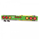 60" Wirelss Light Bar with Flashers, 2 Battery