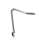 Ovelo LED Task Light with Edge Clamp, Silver Grey_noscript