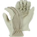 Combination Cowhide Drivers Gloves, Beige, S_noscript