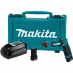 7.2V Lithium-Ion Cordless 1/4" Hex Driver-Drill Kit