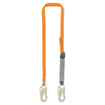 6' Single External Lanyard with 2 Snap Hooks_noscript