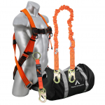 Safety Harness Kit with 6' Leg Lanyard_noscript