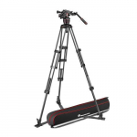 Nitrotech Video Head and Tripod w/ Spreader_noscript