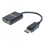 DisplayPort to VGA M F Converter Cable, Black_noscript