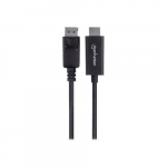 DisplayPort Male to HDMI Male Cable, Black, 3m_noscript