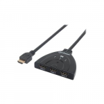 USB Powered 4K@60Hz 3-Port HDMI Switch, Black_noscript