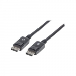 DisplayPort Male to DisplayPort Male, Black, 2m_noscript