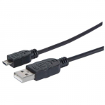 Type-A Male to Micro-B Male 480 Mbps 3' Cable_noscript