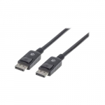DisplayPort M M Cable, Black, 2m_noscript