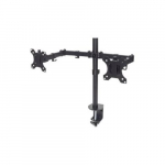 Universal Dual Monitor Mount, Double-Link Swing Arm