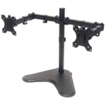 Universal Dual Monitor Stand, Double-Link Swing Arm