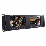 Dual 7" Rackmount Monitor with HDMIV-702W