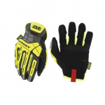 Yellow Elastic Cuff Mechanics Gloves, Large_noscript