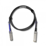 40GBE QSFP Passive Copper Cable, Black, 1m_noscript