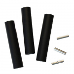 #10-12-14 Black Wire Splice Kit, 3 Crimp and 3 Tube_noscript