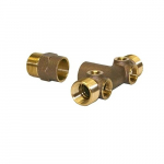 1" No-Lead Brass Tank Tee, 2-1/2" LongBATNL1002B