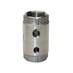 1" Stainless Steel Check Valve with Double Tap