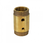 1-1/2" No-Lead Bronze Check Valve with Double Tap