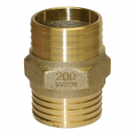 1-1/2" Brass Coupling with HexIBCP150