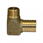 1" x 3/4" No-Lead Brass Hydrant Elbow_noscript