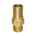 1" x 3/4" Brass Male Adapter with HexIBMA1075